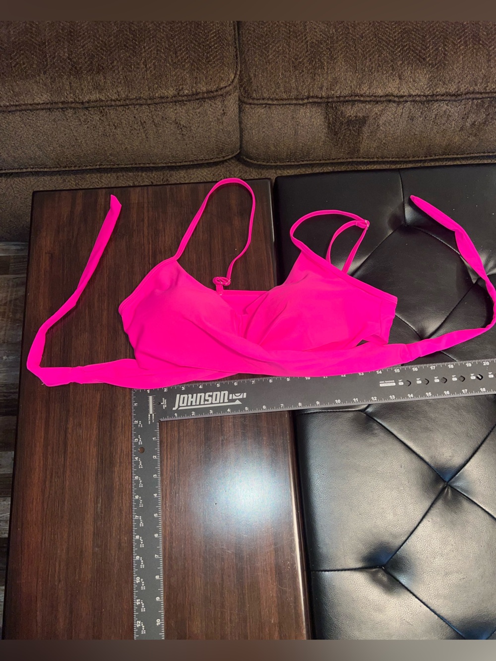 Bright Hot Pink Bikini Top push-up Fun Bright For the Barbie Girls!